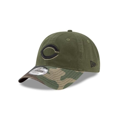 Cincinnati Reds Gorra | New Era MLB Core Fit Alt 2 49forty Fitted Cap Mexico - Verdes